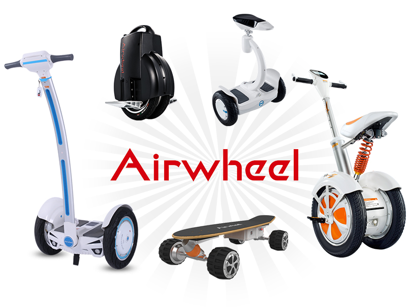 日本初登場！折り畳み可能近未来型コンパクト電動スクーター Airwheel