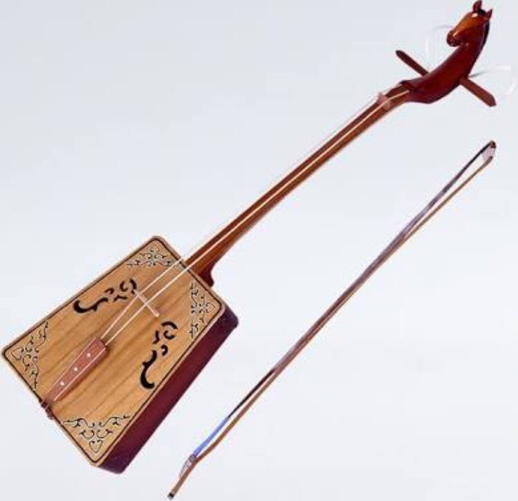 モンゴル弦楽器 馬頭琴 モリン・ホール スーホの白い馬 - 器材
