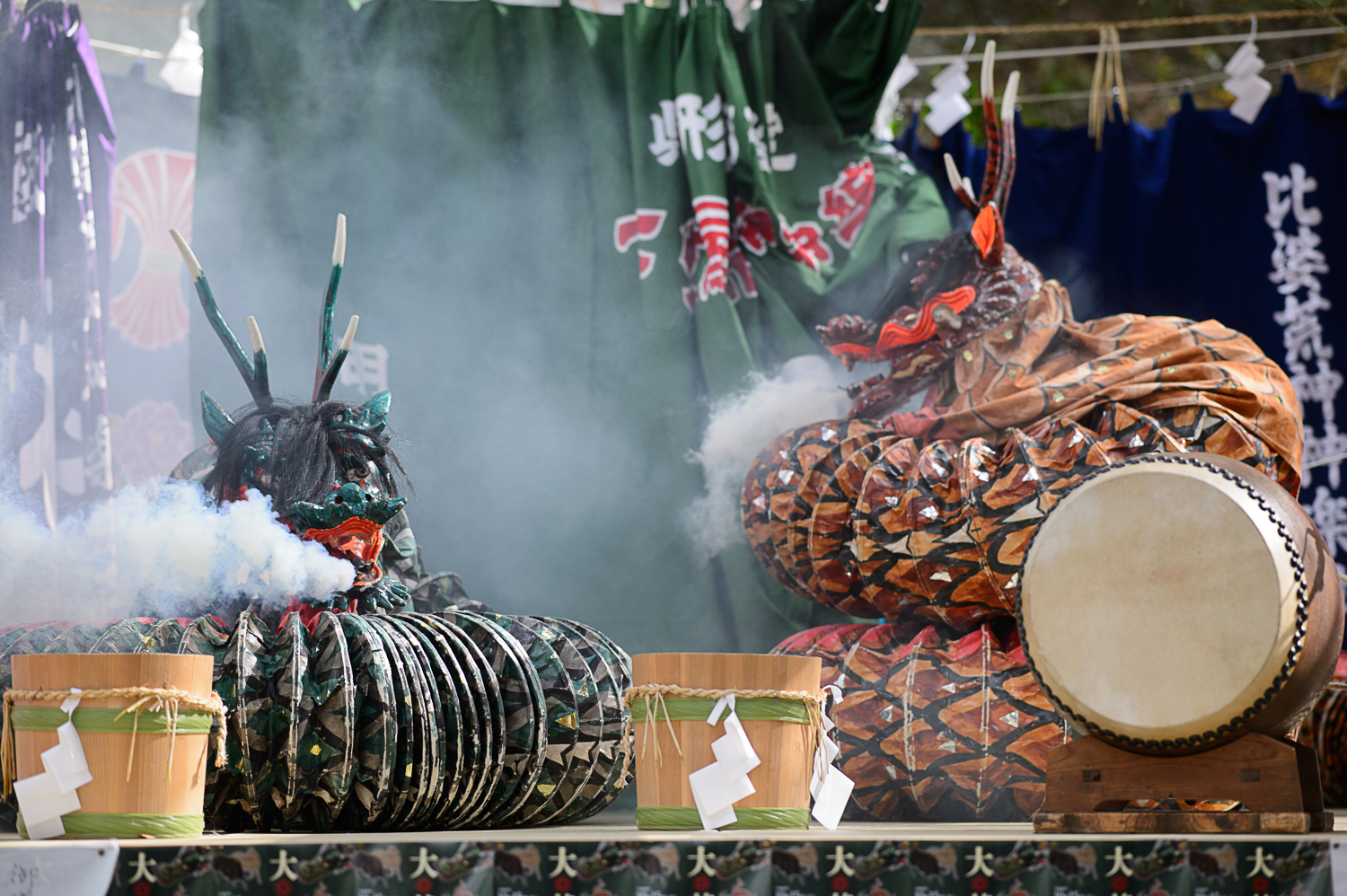 神能 八重垣（大蛇退治） 下蚊屋荒神神楽保存会明神社 - CAMPFIRE (キャンプファイヤー)